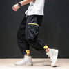 Hip Hop Joggers Men Black Harem Pants Multi-pocket Ribbons Man Sweatpants Streetwear Casual Mens Pants S-3XL | Vimost Shop.