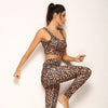 Hot Sales Leopord Sports Sets Yoga Fitness Bras and Pants Hip Slim-Fit PantsWomens Tracksuit Sexy Running Leggings and Tops | Vimost Shop.