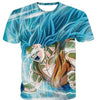 Dragon Ball DBZ Bulma Super Saiyan Vegeta 3d print Kids Goku T shirt Japan Anime Tshirts - Vimost Shop