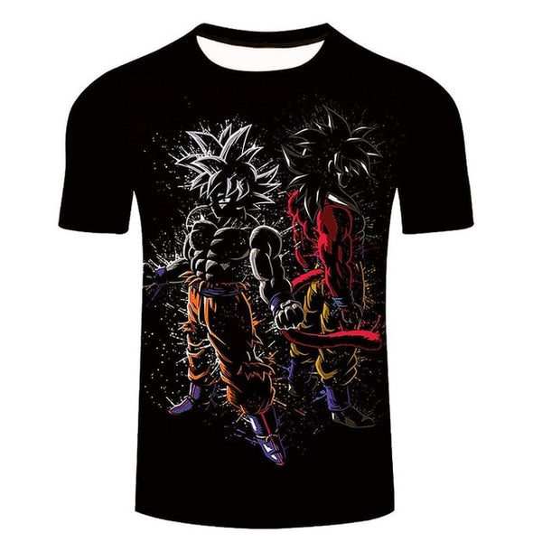 Dragon Ball DBZ Bulma Super Saiyan Vegeta 3d print Kids Goku T shirt Japan Anime Tshirts - Vimost Shop