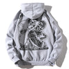 Men Letter Printed Hooded Pullover Sweatshirt Men High Street Fashion Hip Hop Hoodie Streetwear Clothing | Vimost Shop.