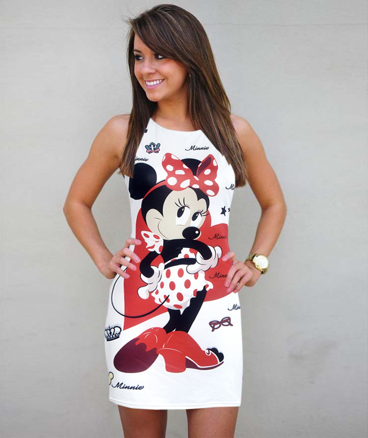 Women Casual Polka Long Girls Party Dresses Sexy | Vimost Shop.