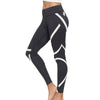 Leggings Sport Women Fitness Splice Skinny Workout Gym Leggings Fitness Sports Cropped Pants Stripped Athletic Gym Leggings #20 | Vimost Shop.