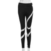Leggings Sport Women Fitness Splice Skinny Workout Gym Leggings Fitness Sports Cropped Pants Stripped Athletic Gym Leggings #20 | Vimost Shop.