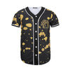 3D Short Sleeve T shirt Men Baseball Jersey Sport Slim Fit V Neck T-shirts Casual Streetwear Trendy Style | Vimost Shop.