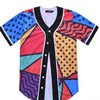 3D Short Sleeve T shirt Men Baseball Jersey Sport Slim Fit V Neck T-shirts Casual Streetwear Trendy Style | Vimost Shop.