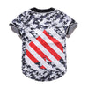 3D Short Sleeve T shirt Men Baseball Jersey Sport Slim Fit V Neck T-shirts Casual Streetwear Trendy Style | Vimost Shop.