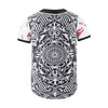 3D Short Sleeve T shirt Men Baseball Jersey Sport Slim Fit V Neck T-shirts Casual Streetwear Trendy Style | Vimost Shop.