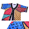 3D Short Sleeve T shirt Men Baseball Jersey Sport Slim Fit V Neck T-shirts Casual Streetwear Trendy Style | Vimost Shop.