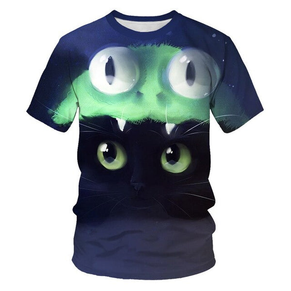 Women Casual Funny Cartoon Print Tshirt Harajuku Kawaii Fashion T-shirt Summer Short Sleeve Top Tees Female | Vimost Shop.
