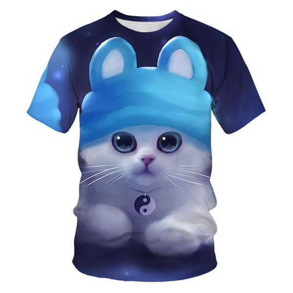 Women Casual Funny Cartoon Print Tshirt Harajuku Kawaii Fashion T-shirt Summer Short Sleeve Top Tees Female | Vimost Shop.