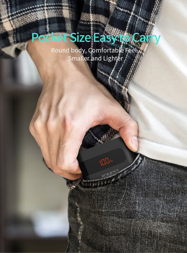 Sense4PS+ Power Bank 10000mAh Portable Charger LED External Battery PD 3.0 Fast Charging Powerbank for iPhone Xiaomi mi | Vimost Shop.