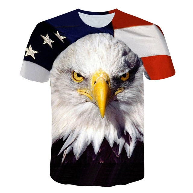 Flag Printing 3D Red maple Tshirt Men Fashion Short Sleeve Summer T-shirts Casual Canada Flag | Vimost Shop.