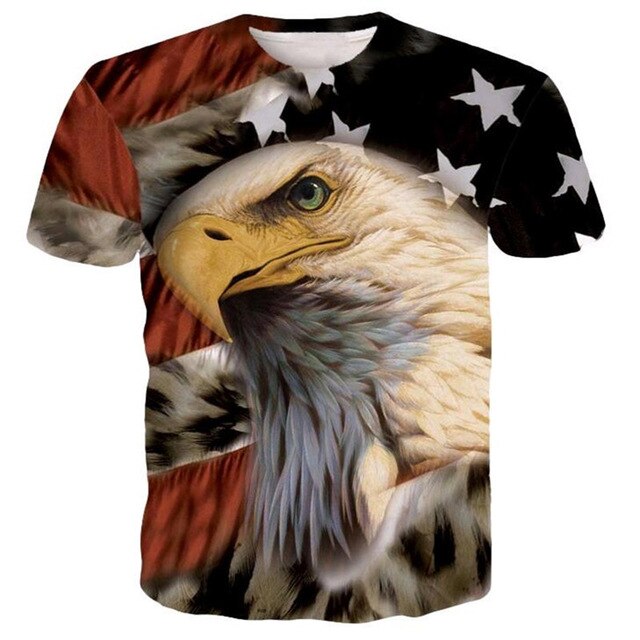 Flag Printing 3D Red maple Tshirt Men Fashion Short Sleeve Summer T-shirts Casual Canada Flag | Vimost Shop.