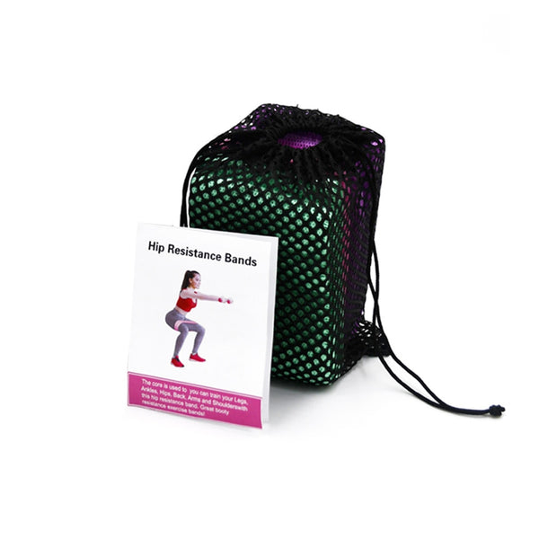 3PCS Unisex Resistance Bands Elastic Fabric Booty Bands Set Non-slip Circle Loop Workout Bands for Butt Legs Thigh Hip Trainer | Vimost Shop.