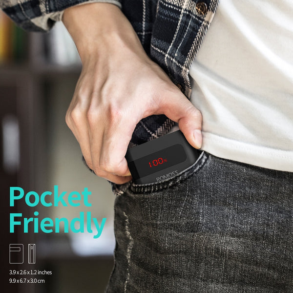 Sense4PS+ Power Bank 10000mAh Portable Charger LED External Battery PD 3.0 Fast Charging Powerbank for iPhone Xiaomi mi | Vimost Shop.