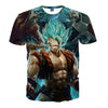 Super Saiyan Ultra Instinct Kids Goku Vegeta Printed Cartoon T-Shirt Top Tees Plus Size | Vimost Shop.
