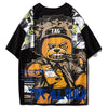 Hip Hop T Shirt Men Harajuku Streetwear Ferocious Bear Print Patchwork Tops Casual Cotton Short Sleeve Tees | Vimost Shop.