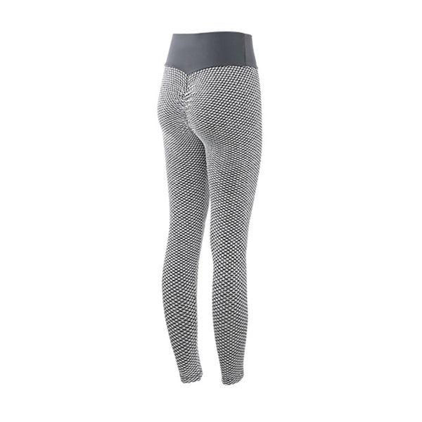 Women's High Waist Fitness Workout Running Stretch Capris Yoga | Vimost Shop.
