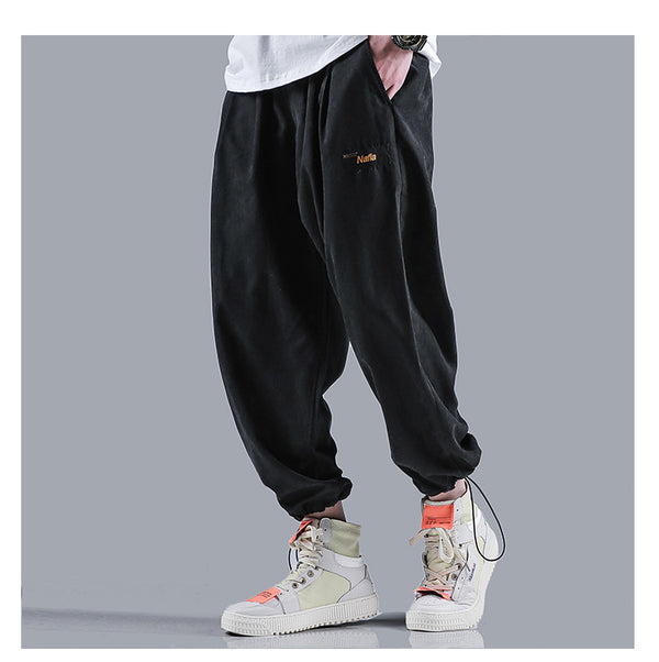 Men Jogger Solid color  Side Pockets Loose Style Men's Sweatpants Fashion Harajuku High Street Casual Pants 5 Colors | Vimost Shop.