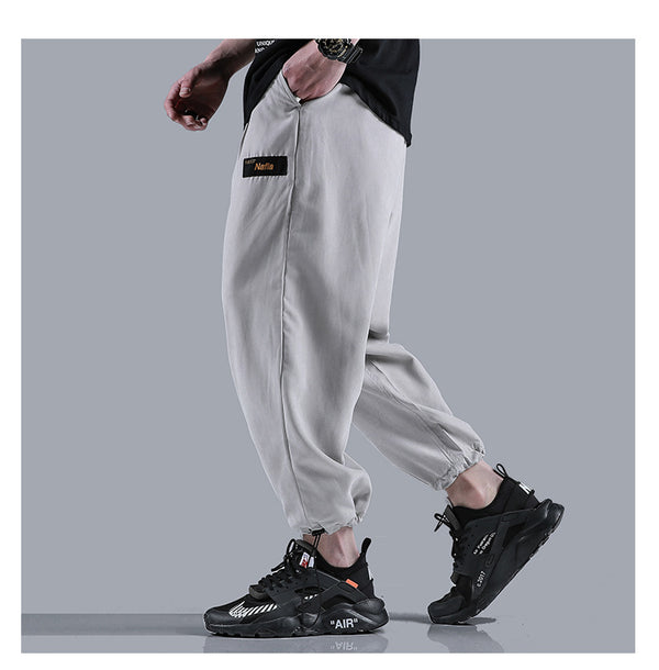 Men Jogger Solid color  Side Pockets Loose Style Men's Sweatpants Fashion Harajuku High Street Casual Pants 5 Colors | Vimost Shop.