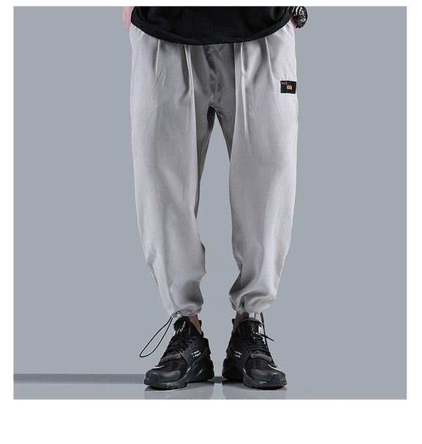 Men Jogger Solid color  Side Pockets Loose Style Men's Sweatpants Fashion Harajuku High Street Casual Pants 5 Colors | Vimost Shop.