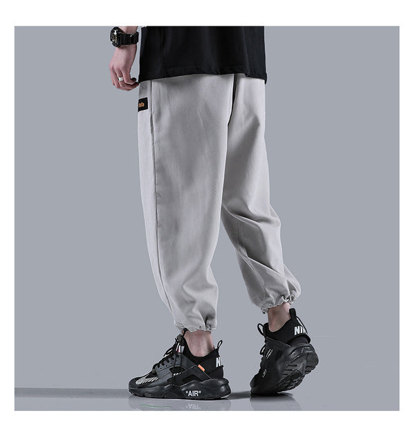 Men Jogger Solid color  Side Pockets Loose Style Men's Sweatpants Fashion Harajuku High Street Casual Pants 5 Colors | Vimost Shop.