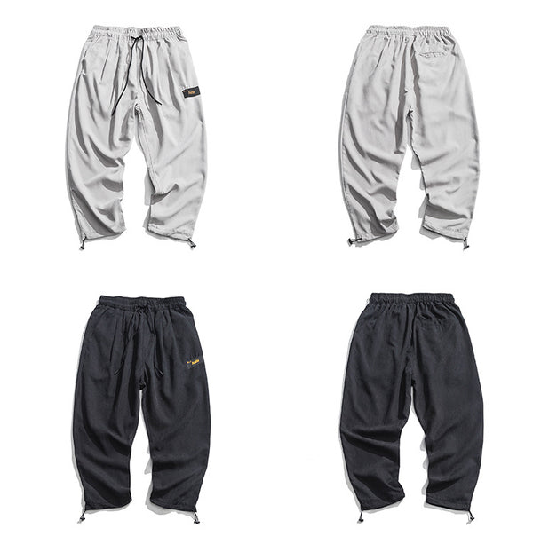 Men Jogger Solid color  Side Pockets Loose Style Men's Sweatpants Fashion Harajuku High Street Casual Pants 5 Colors | Vimost Shop.