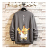 5XL Anime Hoodies Men Black Hooded Japanese Style Cartoon Sweatshirt Mens Hip Hop Brown Causal Hoodiee No Xxxtentacion Loose | Vimost Shop.