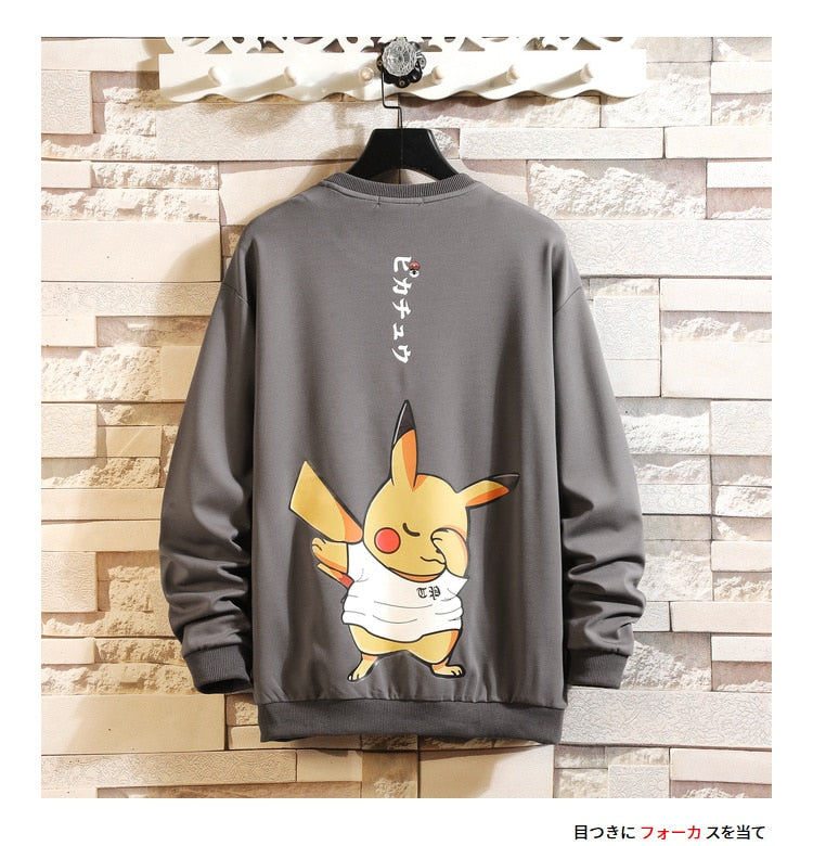 5XL Anime Hoodies Men Black Hooded Japanese Style Cartoon Sweatshirt Mens Hip Hop Brown Causal Hoodiee No Xxxtentacion Loose | Vimost Shop.