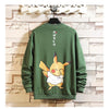 5XL Anime Hoodies Men Black Hooded Japanese Style Cartoon Sweatshirt Mens Hip Hop Brown Causal Hoodiee No Xxxtentacion Loose | Vimost Shop.