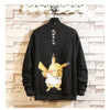 5XL Anime Hoodies Men Black Hooded Japanese Style Cartoon Sweatshirt Mens Hip Hop Brown Causal Hoodiee No Xxxtentacion Loose | Vimost Shop.