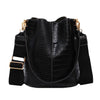 Fashion Pu Leather Big Bag Women's New Crocodile Shoulder Bucket Bag Large Capacity Travel Broadband Ladies Party Messenger Bag | Vimost Shop.