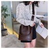 Fashion Pu Leather Big Bag Women's New Crocodile Shoulder Bucket Bag Large Capacity Travel Broadband Ladies Party Messenger Bag | Vimost Shop.