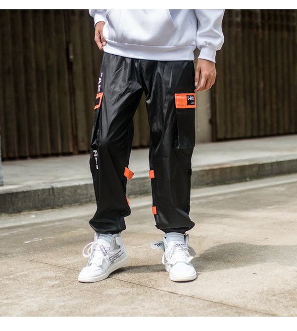 Men's Side Pockets Cargo Harem Pants Hip Hop Casual Male Tatical Joggers Trousers Fashion Casual Streetwear Pants | Vimost Shop.