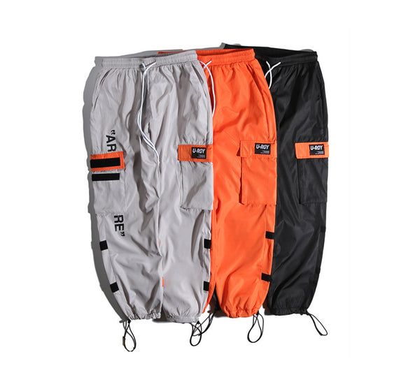 Men's Side Pockets Cargo Harem Pants Hip Hop Casual Male Tatical Joggers Trousers Fashion Casual Streetwear Pants | Vimost Shop.