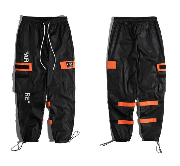 Men's Side Pockets Cargo Harem Pants Hip Hop Casual Male Tatical Joggers Trousers Fashion Casual Streetwear Pants | Vimost Shop.