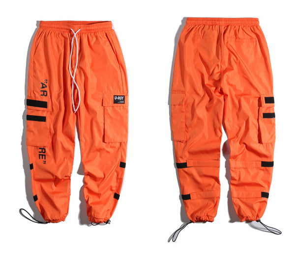 Men's Side Pockets Cargo Harem Pants Hip Hop Casual Male Tatical Joggers Trousers Fashion Casual Streetwear Pants | Vimost Shop.