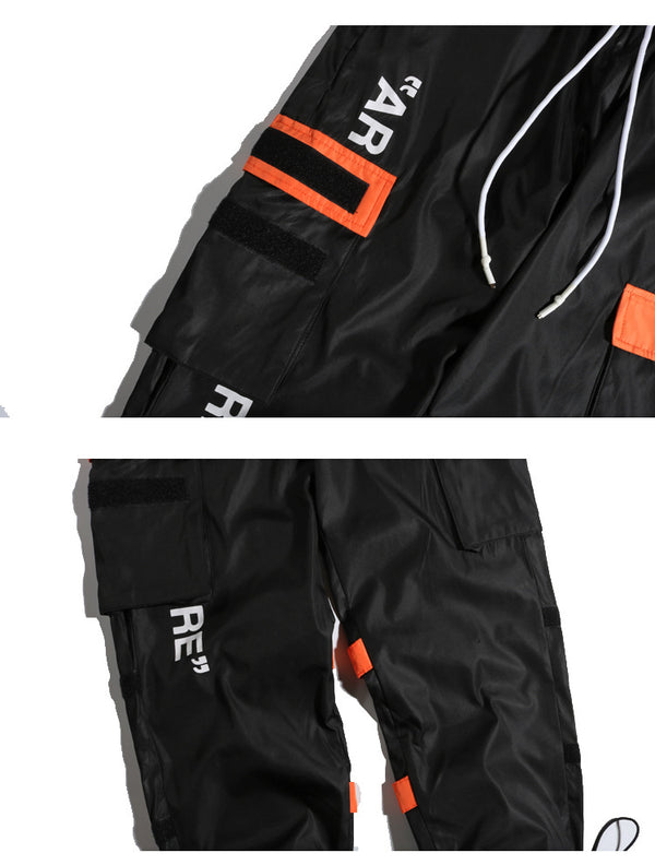 Men's Side Pockets Cargo Harem Pants Hip Hop Casual Male Tatical Joggers Trousers Fashion Casual Streetwear Pants | Vimost Shop.