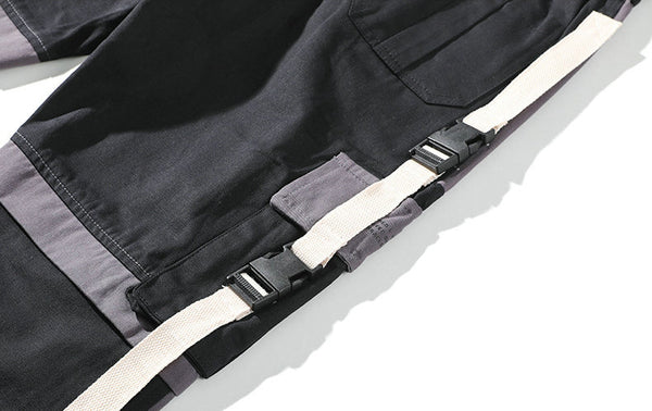 Spring Summer Mens Harem Pants Streetwear Jogger Multi-pocket Ribbons Trousers Men Hip Hop Sweatpants Trousers | Vimost Shop.