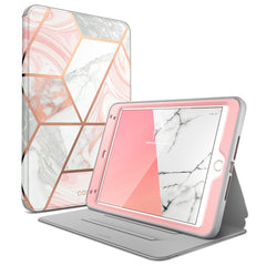 For ipad Mini 4 5 Case Cosmo Full-Body Trifold Stand Protective Cover with Auto Sleep/Wake & Built-in Screen Protector
