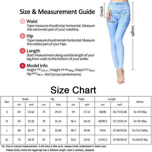 Women Fitness Yoga Pants Slim High waist Sport Leggings Gym Elastic Romantic Printed Long Tights for Running Tummy Control | Vimost Shop.