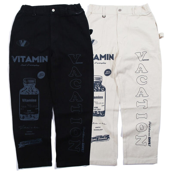 Men High Street Elastic Waist Fashion Baggy Hip Hop Style Men Streetwear | Vimost Shop.