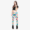 Fashion Triangles Color Printing Legins Womens Legging Stretchy Trousers Casual Pants Leggings Free shipping | Vimost Shop.