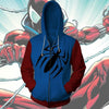 Superhero Iron Man Spiderman Clothes Mens Hoodies Zipper Sweatshirt 3D Peter Parker Miles Morales Hoodie Jackets Casual Coats | Vimost Shop.