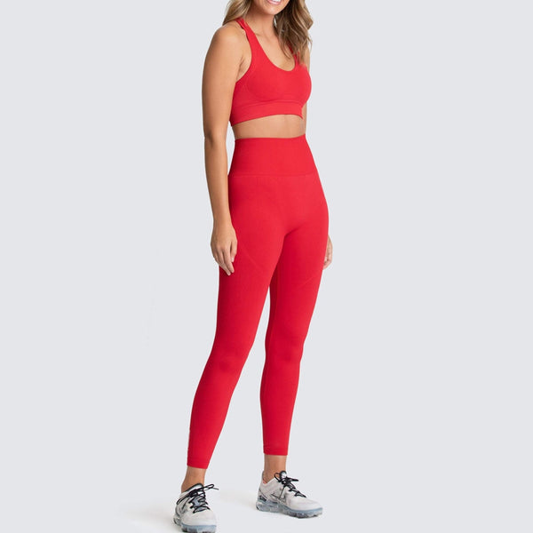 Seamless Gym Set Nylon Woman Sportswear 2 Piece Exercise Leggings Padded Sports Bras Women Fitness Wear Yoga Sets Sports Suits | Vimost Shop.