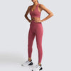 Seamless Gym Set Nylon Woman Sportswear 2 Piece Exercise Leggings Padded Sports Bras Women Fitness Wear Yoga Sets Sports Suits | Vimost Shop.