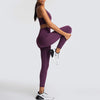 Seamless Gym Set Nylon Woman Sportswear 2 Piece Exercise Leggings Padded Sports Bras Women Fitness Wear Yoga Sets Sports Suits | Vimost Shop.