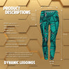 Leggins mujer Green Tropical Leaves Printing legging feminina leggins fitness Woman Pants workout leggings | Vimost Shop.