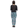 Leggins mujer Green Tropical Leaves Printing legging feminina leggins fitness Woman Pants workout leggings | Vimost Shop.